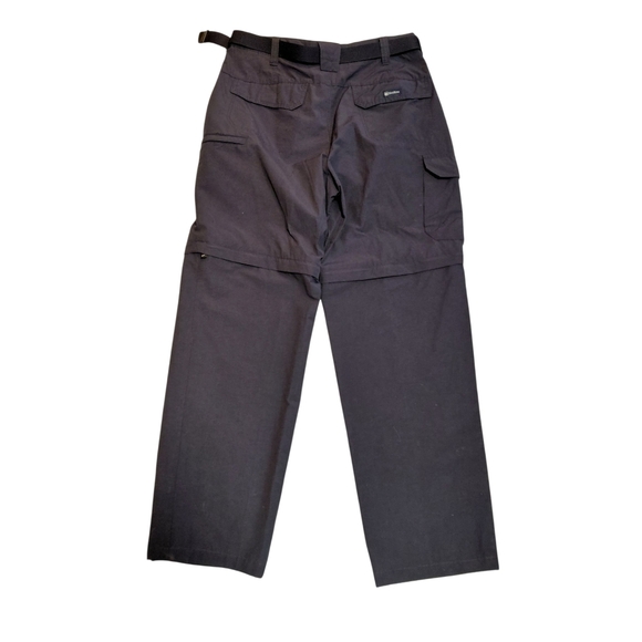 Men's Stylish Dark Grey Convertible Cargo Pants - Picture 2 of 11
